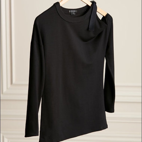 Stella & Dot Tops - Stella & Dot The Buckle Up Cold Shoulder Top